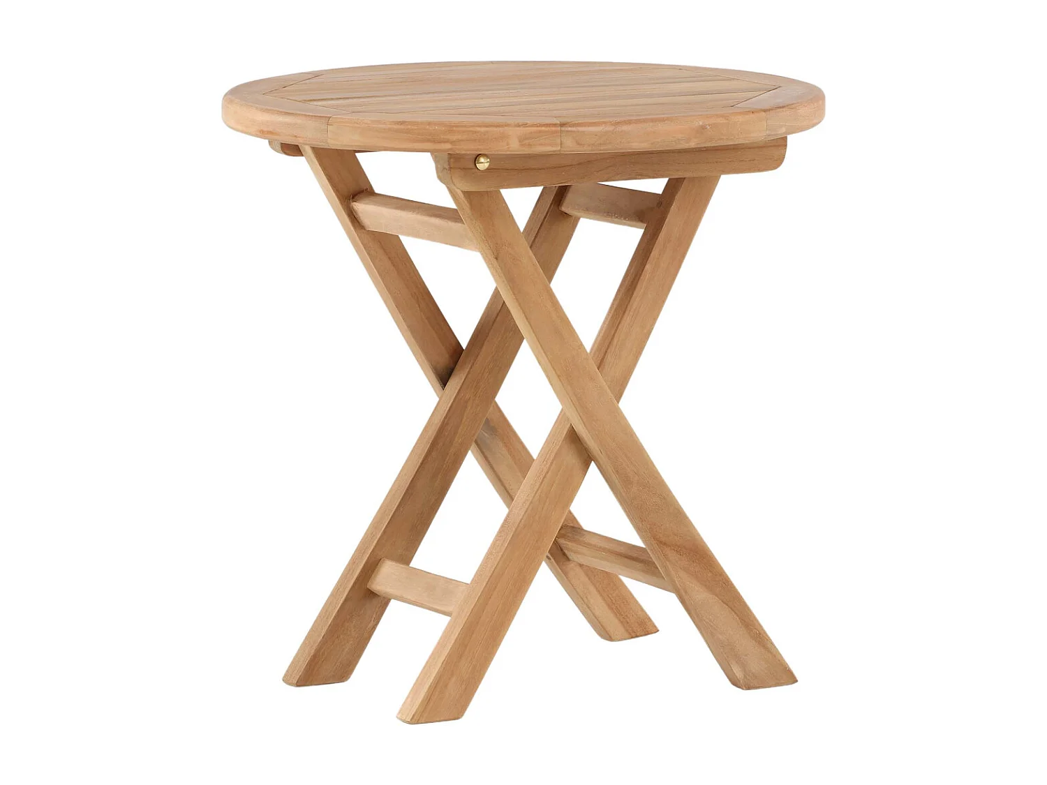 Table d'Appoint de Jardin "Kenya" 50cm Naturel