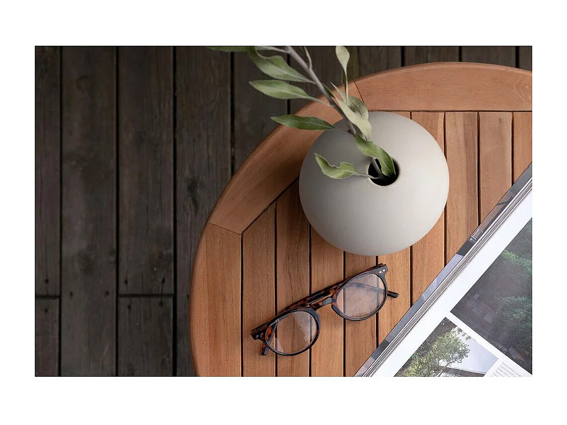 Table d'Appoint de Jardin "Kenya" 50cm Naturel