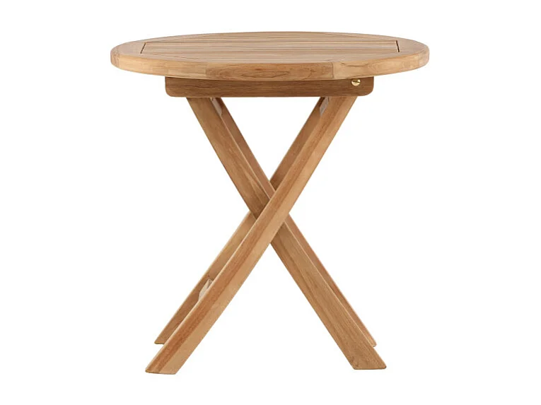 Table d'Appoint de Jardin "Kenya" 50cm Naturel
