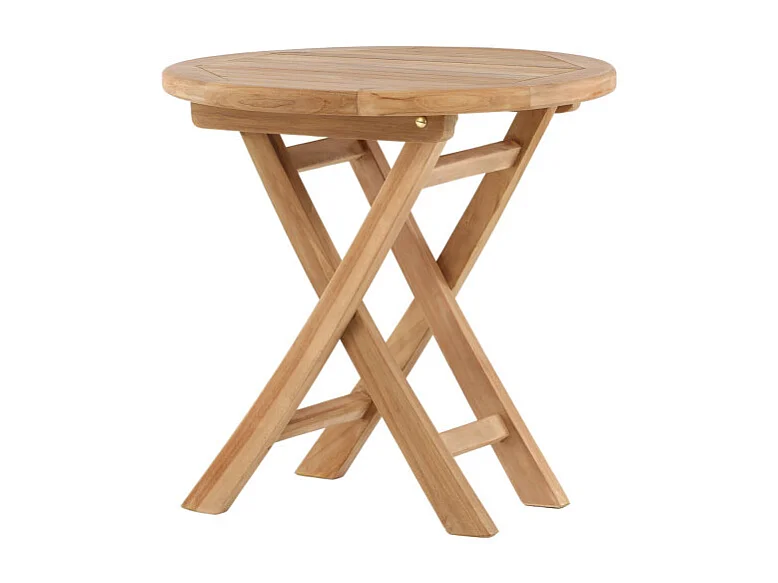 Table d'Appoint de Jardin "Kenya" 50cm Naturel