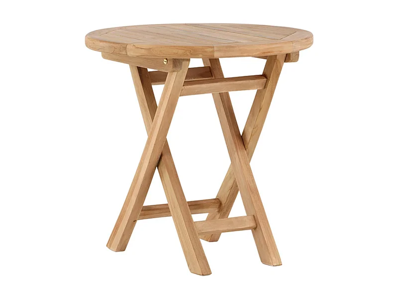 Table d'Appoint de Jardin "Kenya" 50cm Naturel