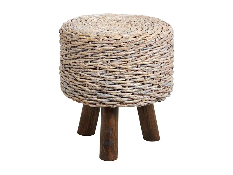 Tabouret en bananier