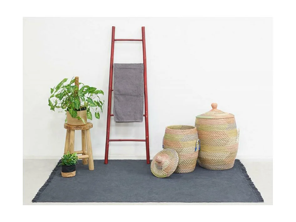 Tabouret En Teck Recyclé