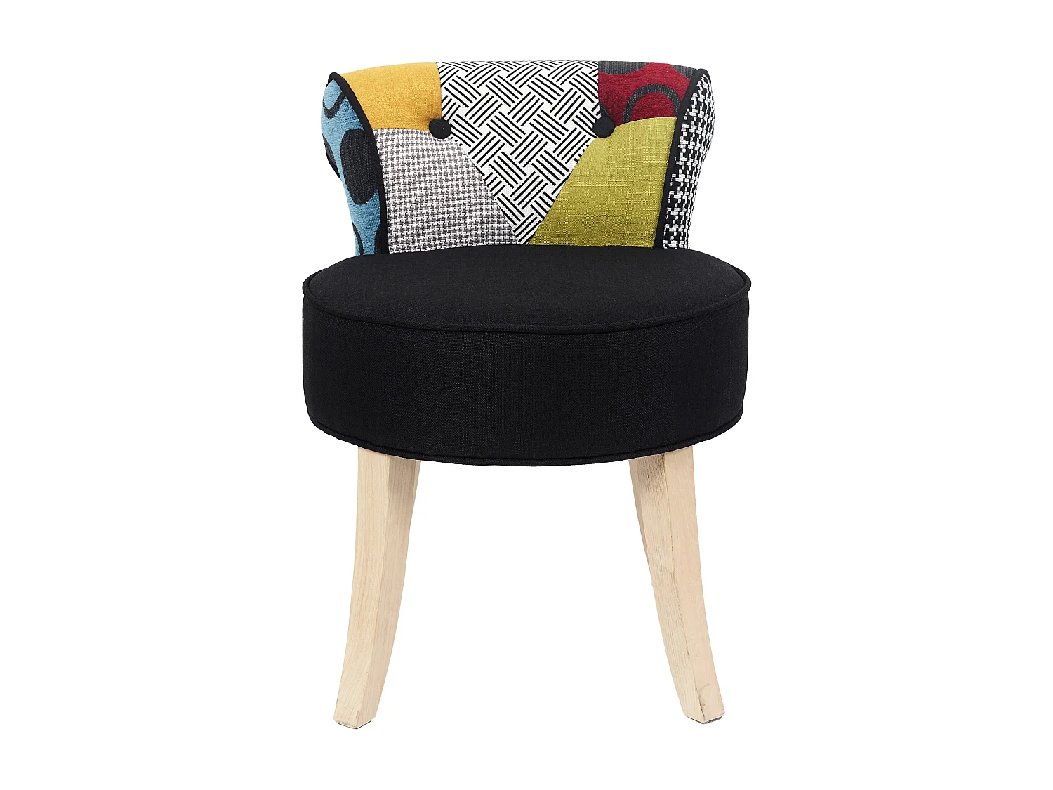 Tabouret Eleonor Patchwork Multicolore