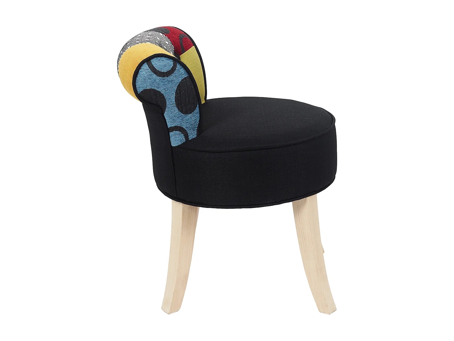 Tabouret Eleonor Patchwork Multicolore