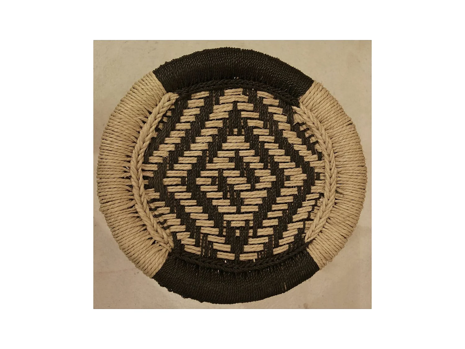 Hocker aus Schilf (Doppelpack)