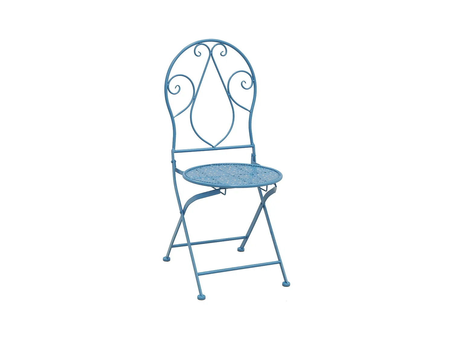 Chaise pliante en métal