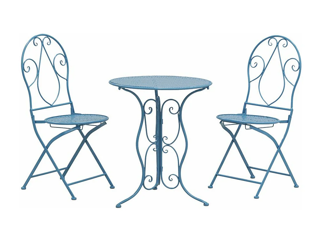 Chaise pliante en métal