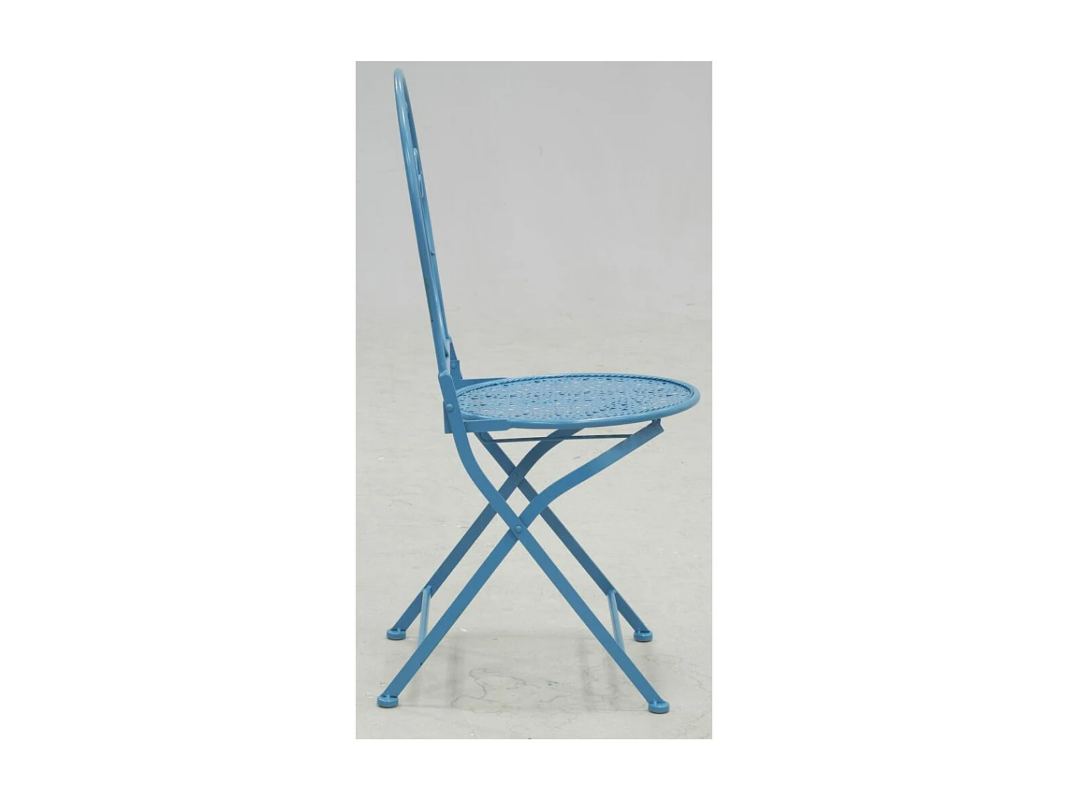 Chaise pliante en métal