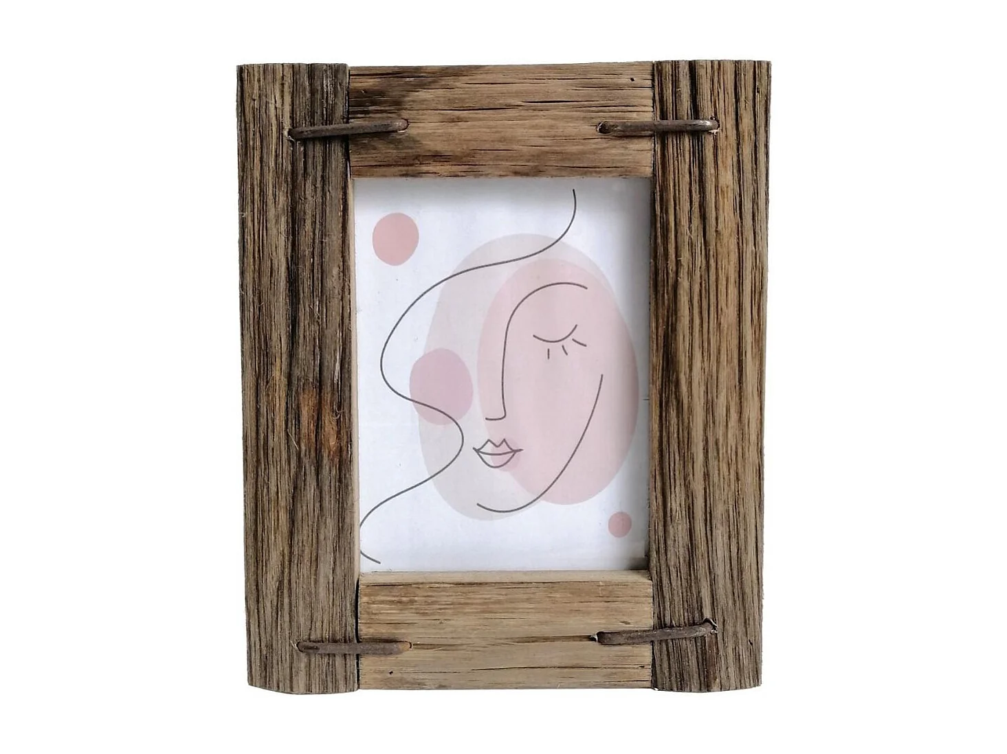 Cadre photo 13x18cm en bois recyclé 1 Photo