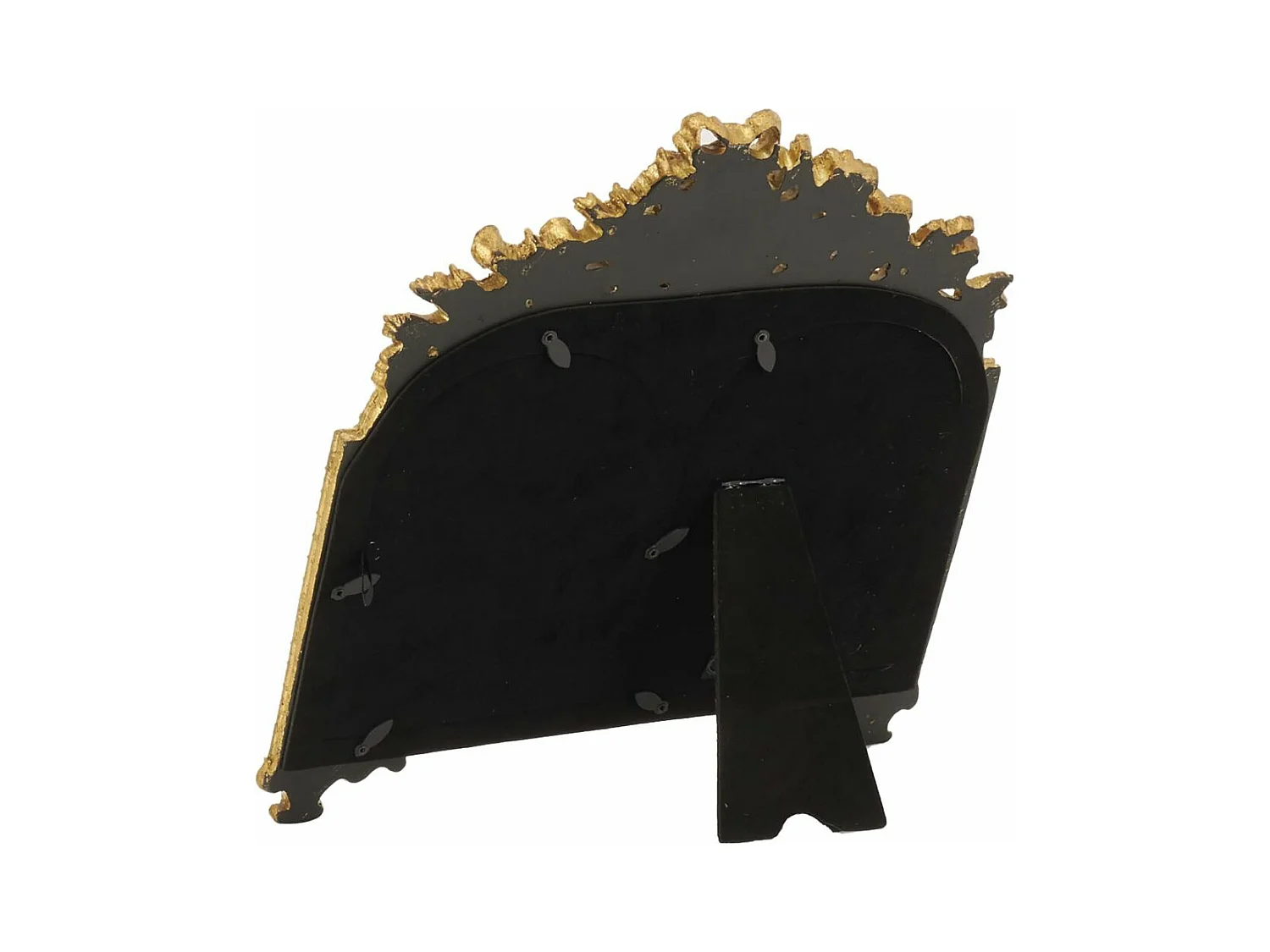 Marco de fotos doble de poliresina barroca