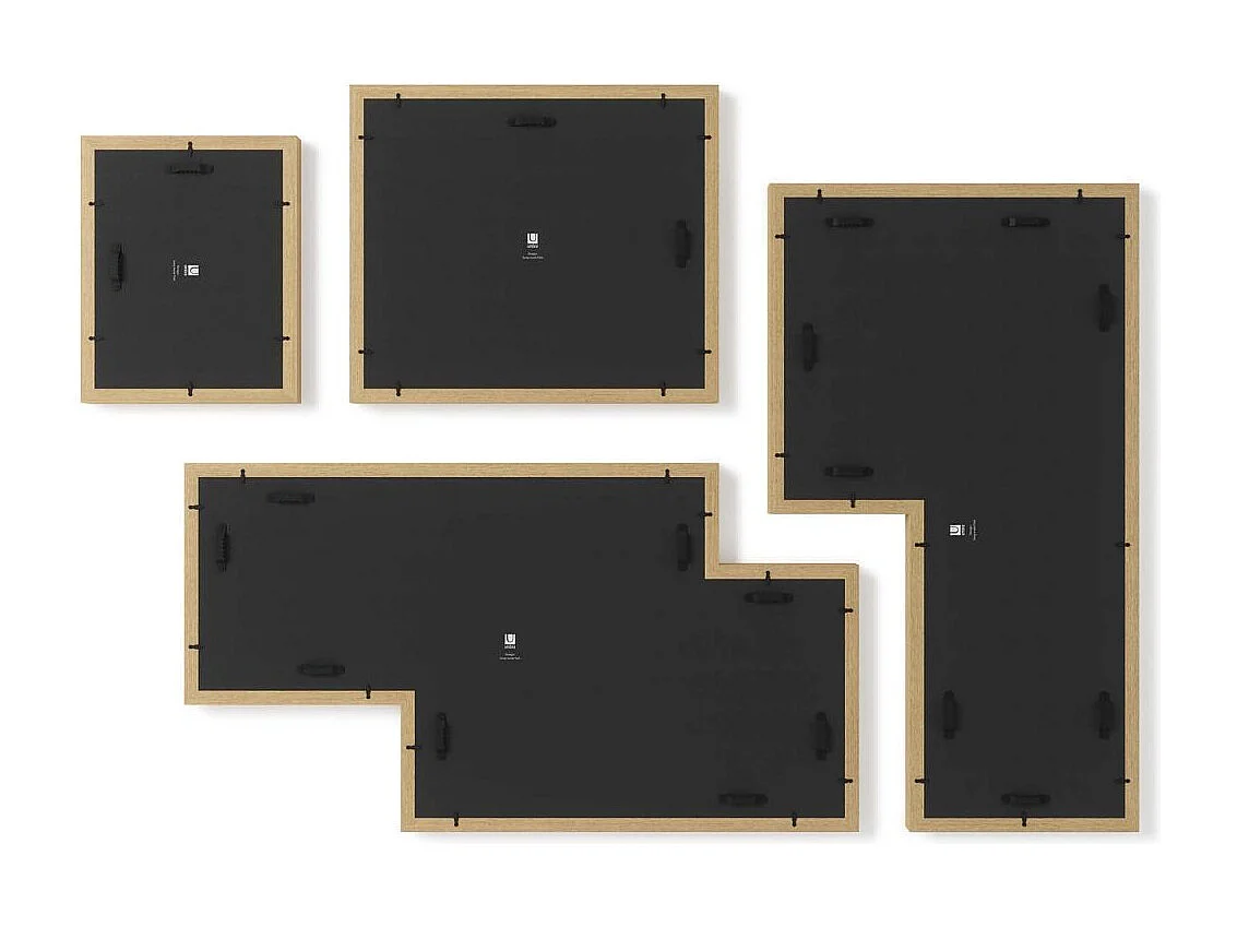 Mingle 8 viste cornici in legno Galleria Mingle