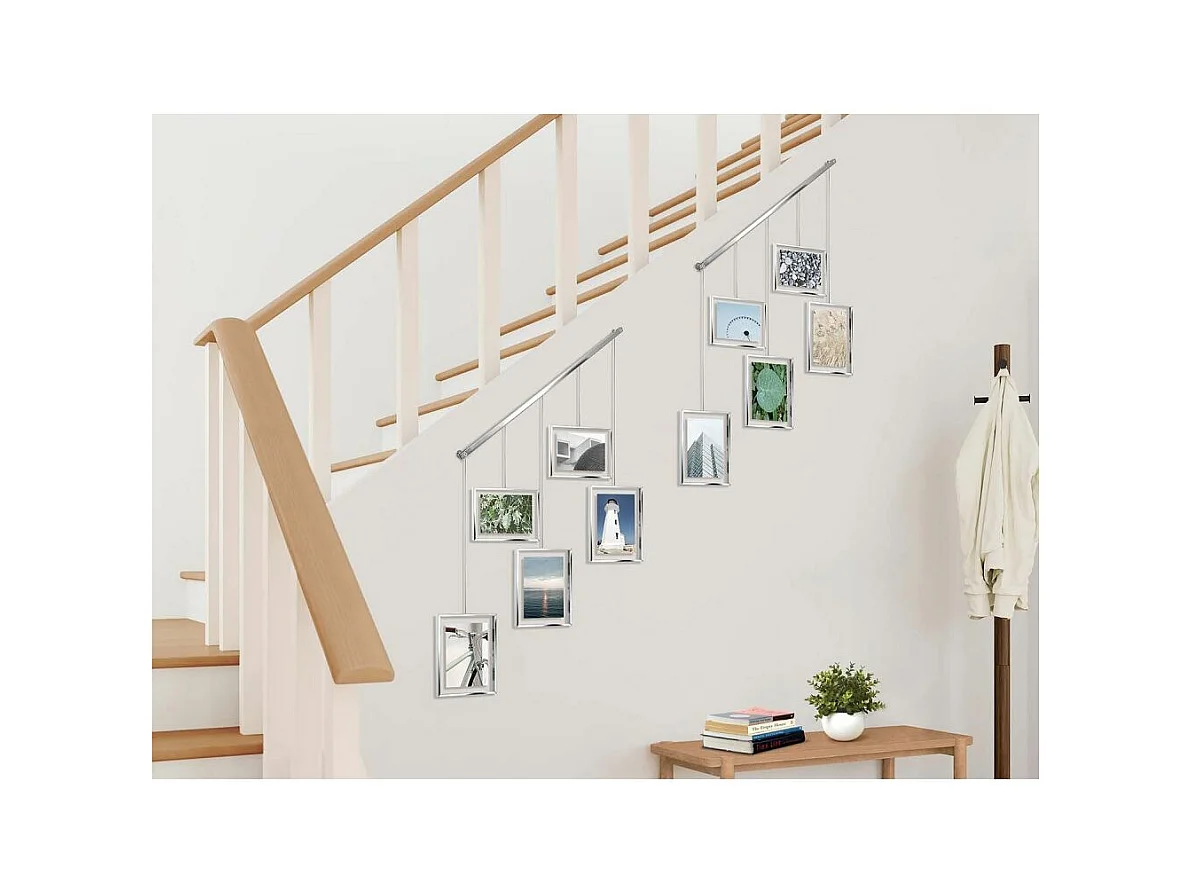 Porte photos escalier 5 cadres Exhibit