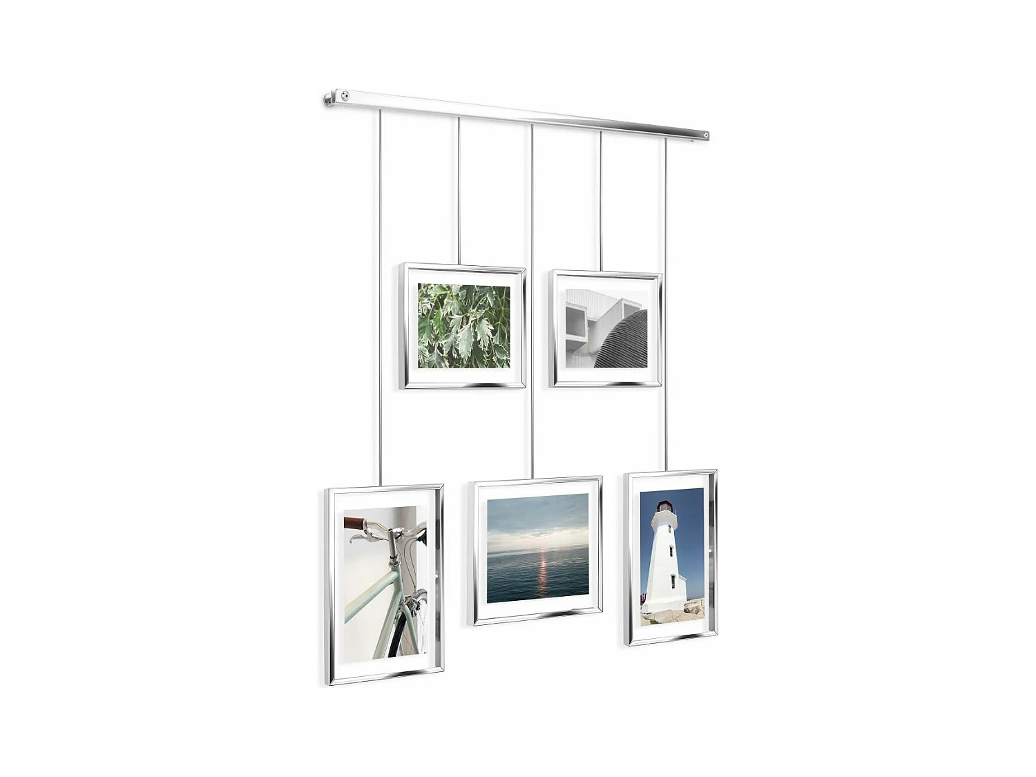 Porte photos escalier 5 cadres Exhibit