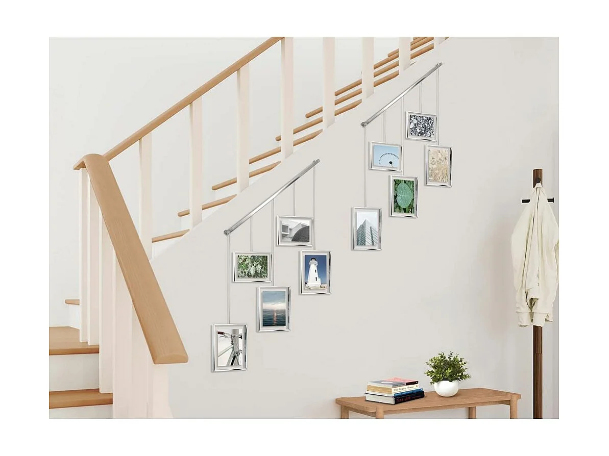 Estantería fotográfica de 5 marcos Exposición