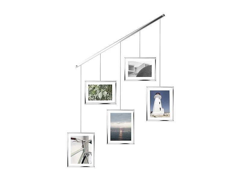 Porte photos escalier 5 cadres Exhibit