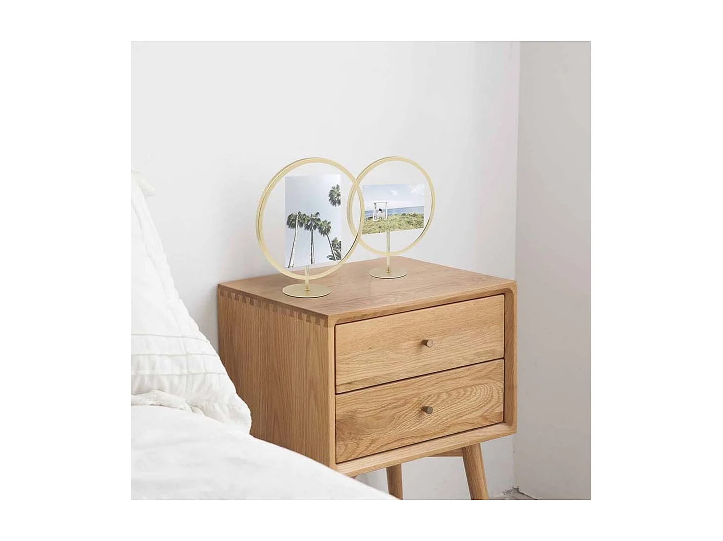 Porte photo circulaire Infinity Pour photos 13x18 cm