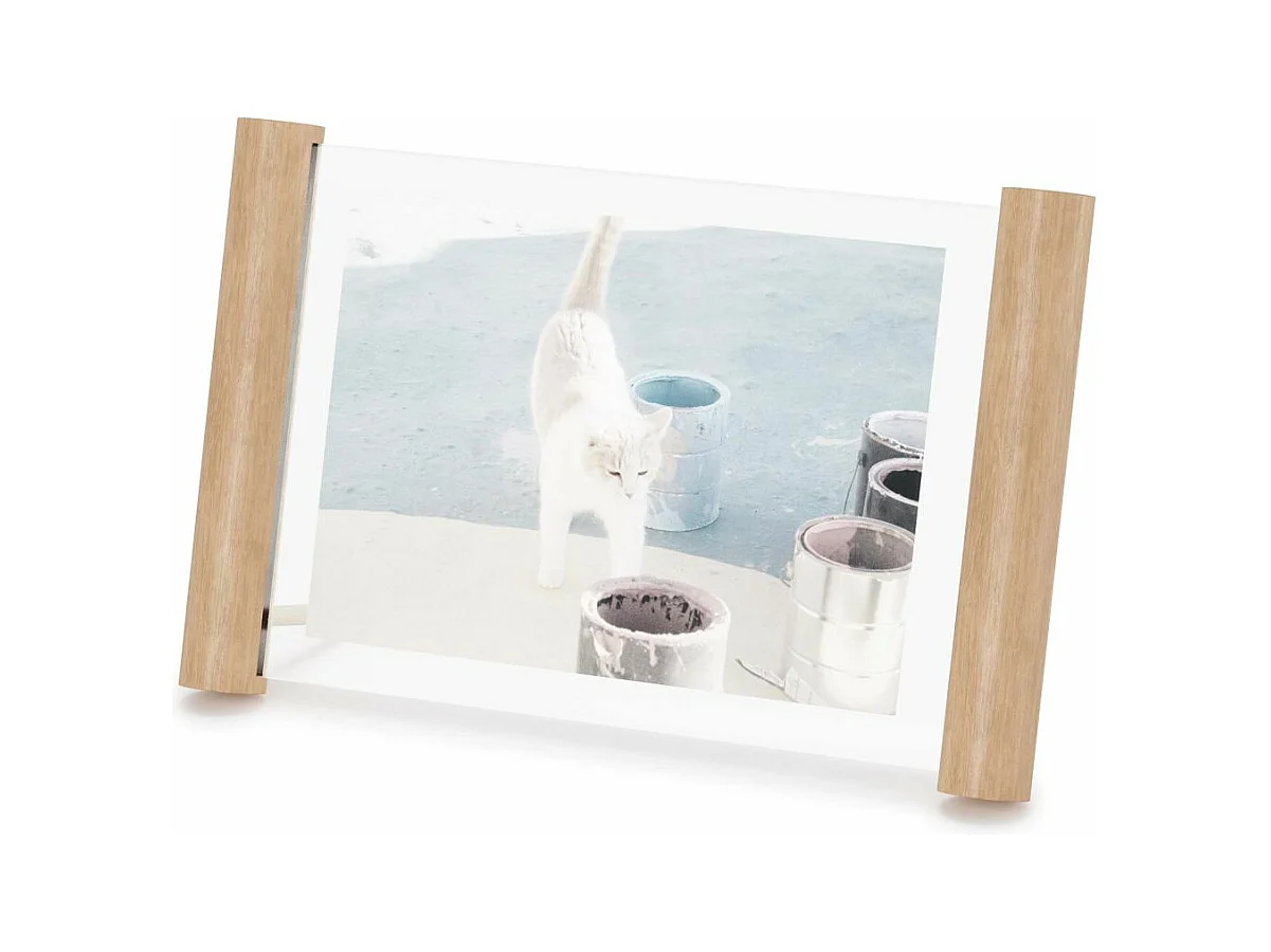 Portafoto in legno 13 x 18 cm Scroll