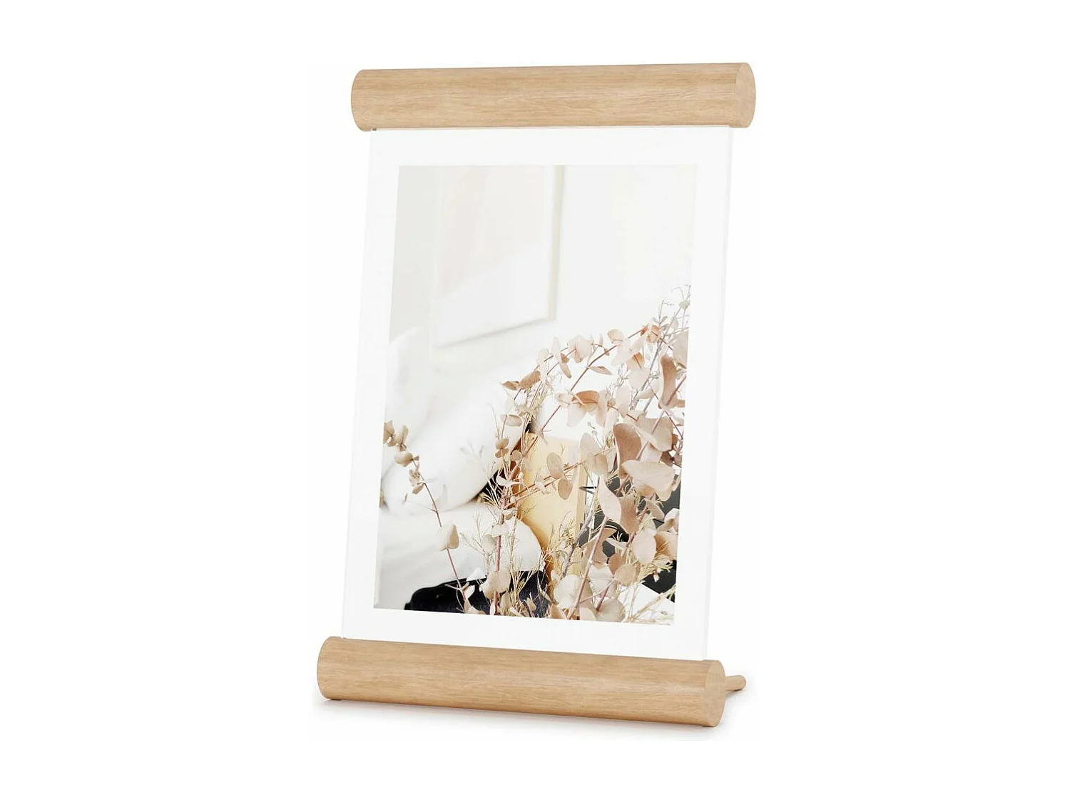 Portafoto in legno 13 x 18 cm Scroll