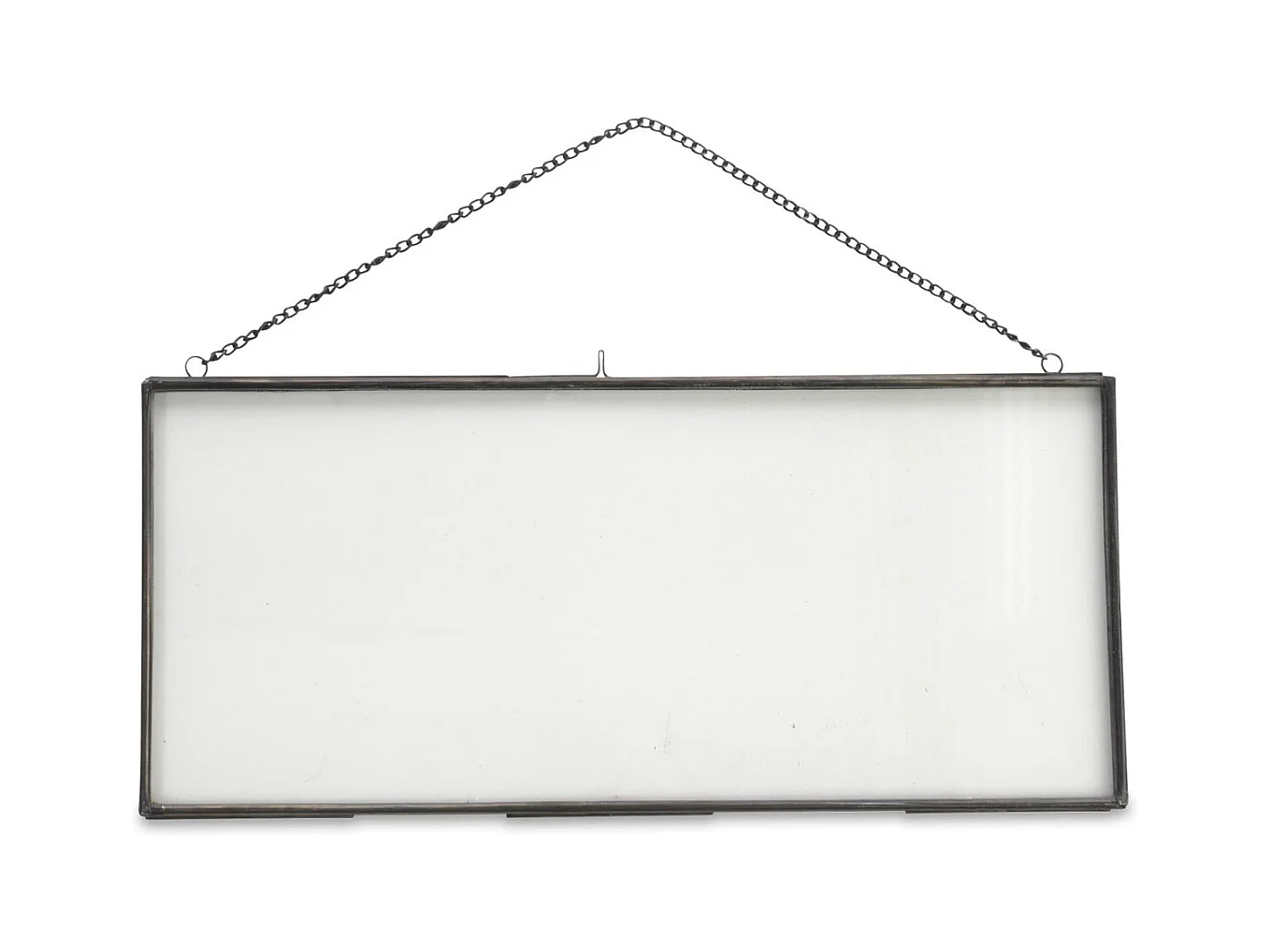 Handwerklich hergestellter Rahmen aus antikem Metall "Kiko"