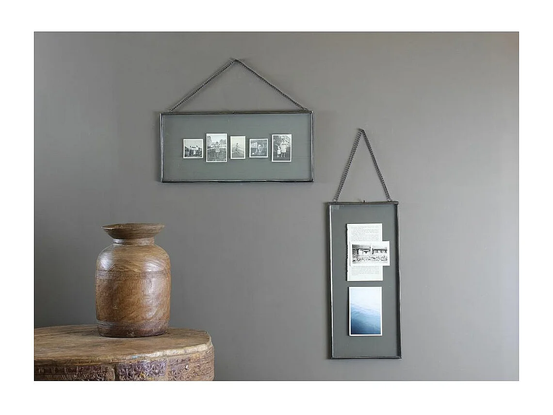 Cadre en métal antique fabrication artisanale Kiko