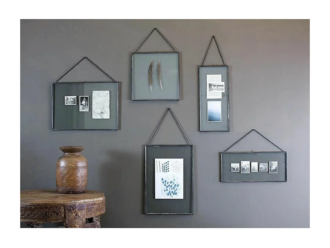 Cadre en métal antique fabrication artisanale Kiko