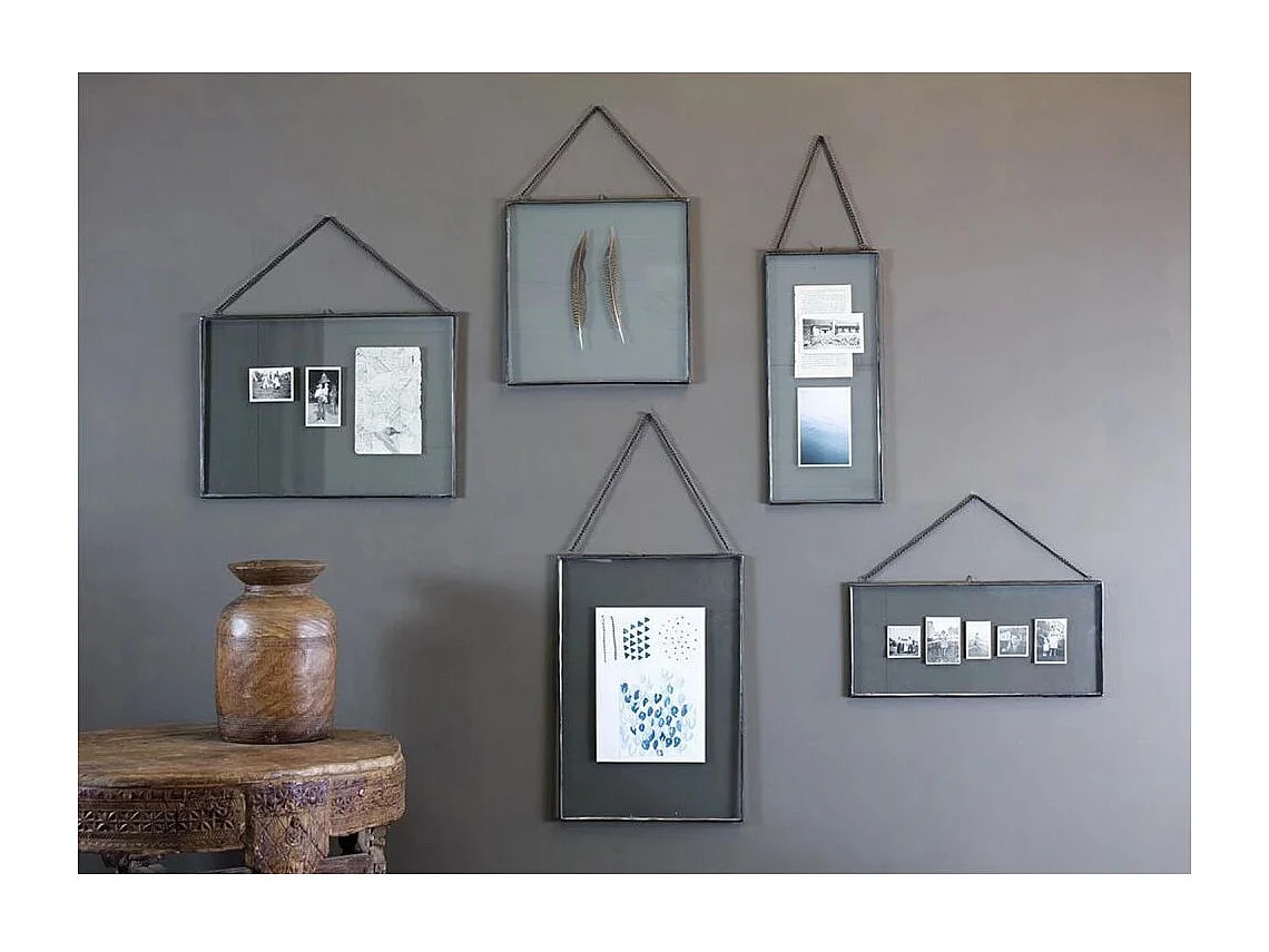 Marco de metal antiguo hecho a mano por Kiko