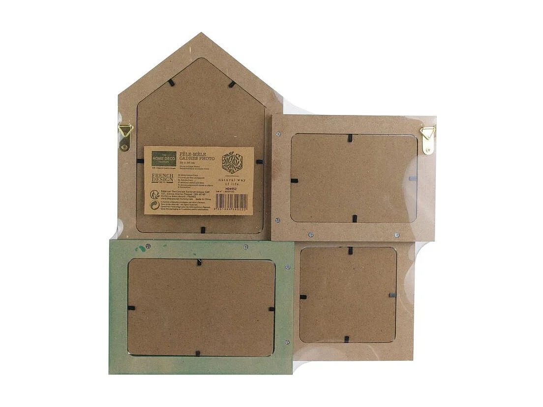 Cornice per foto di pele mele della giungla naturale