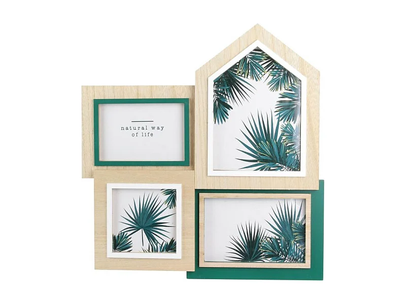 Cornice per foto di pele mele della giungla naturale