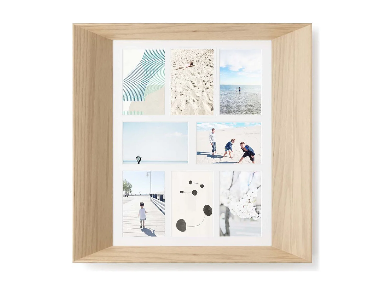 Cadre photos mural 8 photos 10 x 15 cm Lookout