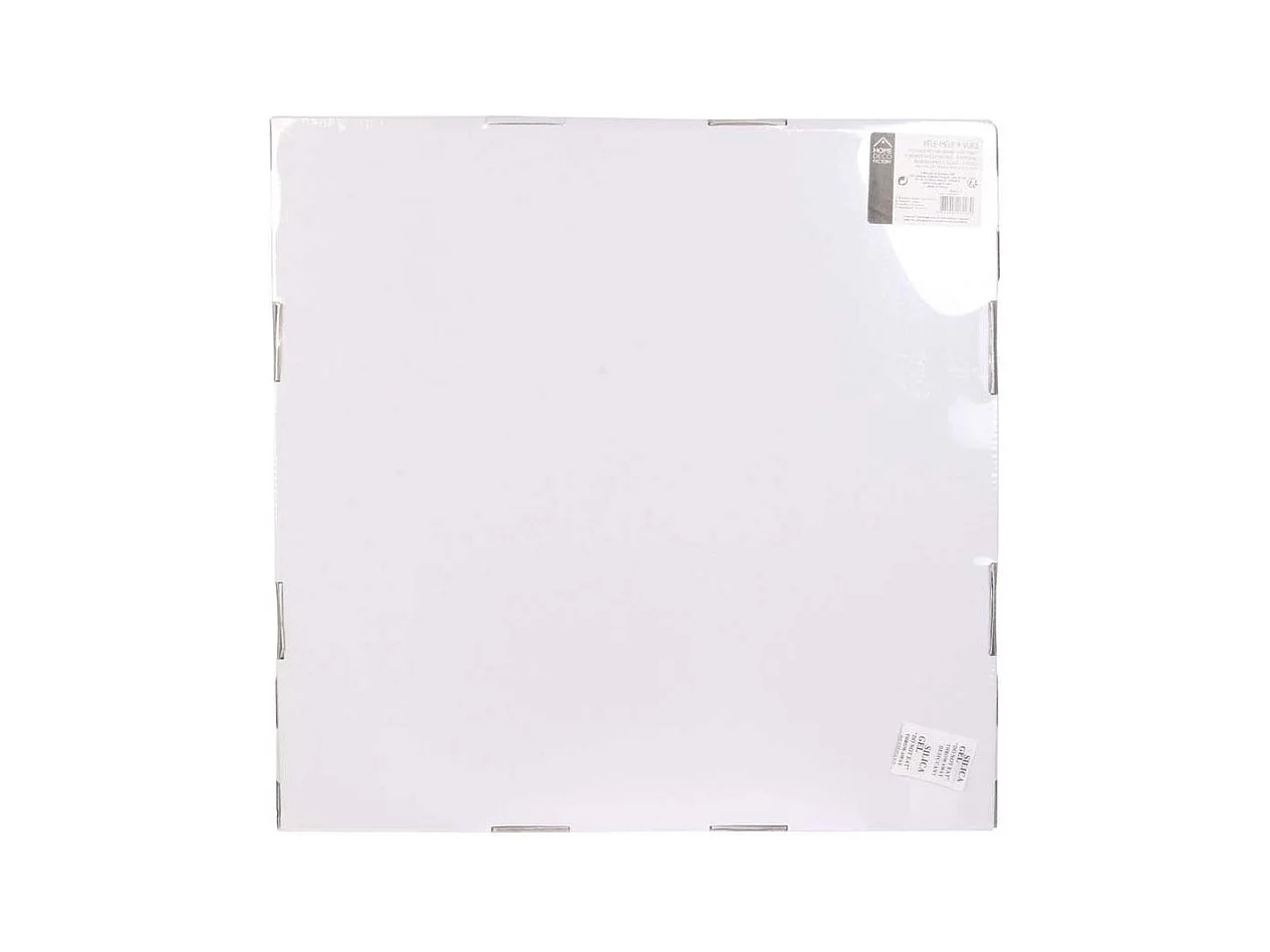 Pele-mele 9 Vues Bois Et Blanc Blanc, Beige