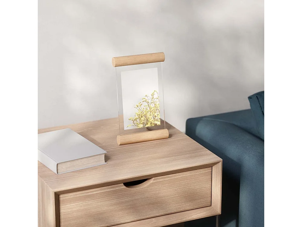 Portafoto in legno 10 x 15 cm Scroll