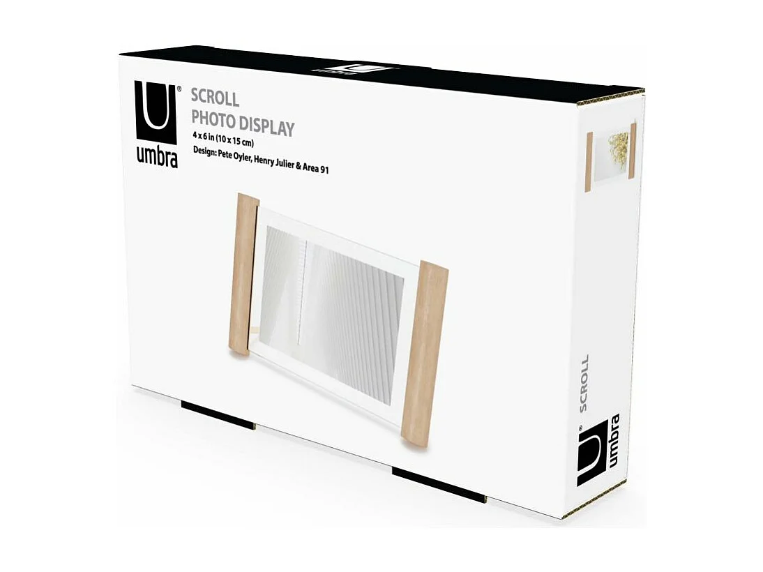 Portafoto in legno 10 x 15 cm Scroll