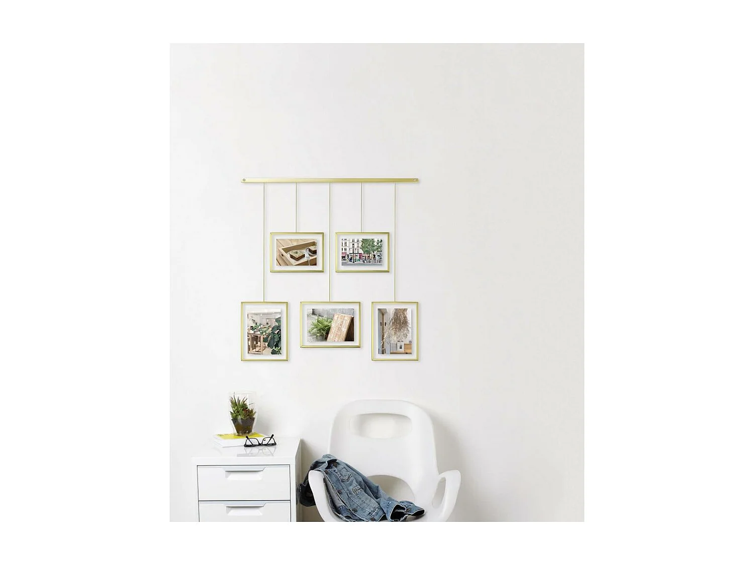 Mehrfachbilderrahmen für 5 Bilder "Exhibit"