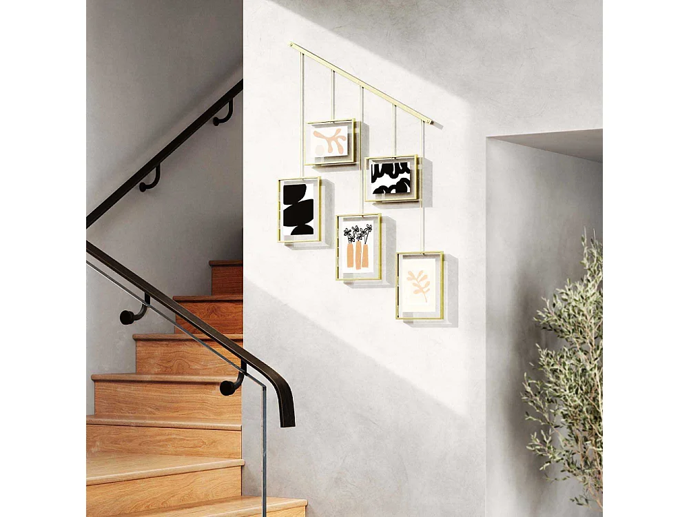 Mehrfachbilderrahmen für 5 Bilder "Exhibit"