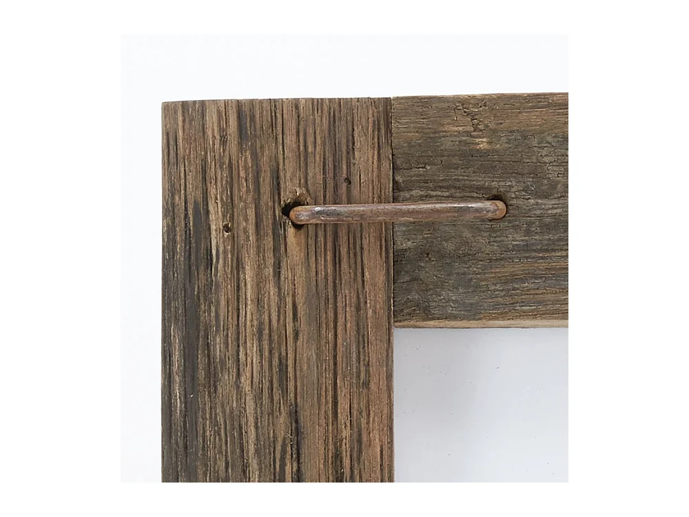 Cadre photo 10x15cm en bois recyclé 1 Photo