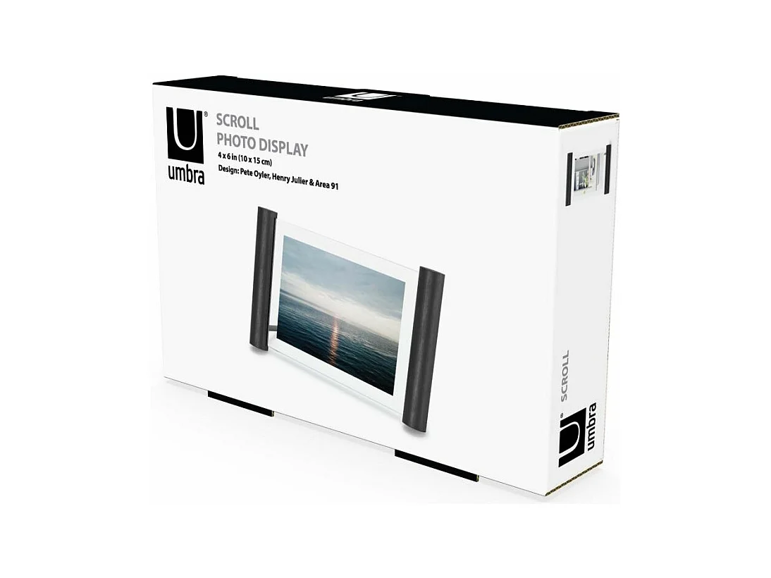 Cadre photo en bois 10 x 15 cm Scroll