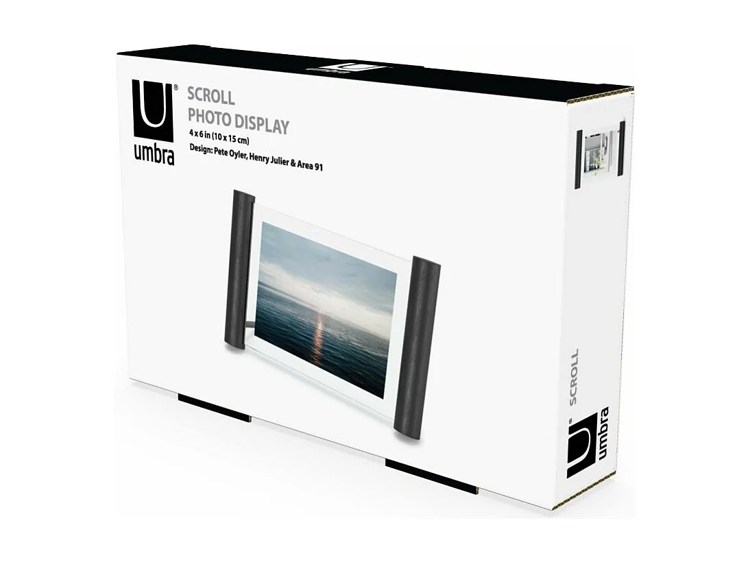 Cadre photo en bois 10 x 15 cm Scroll