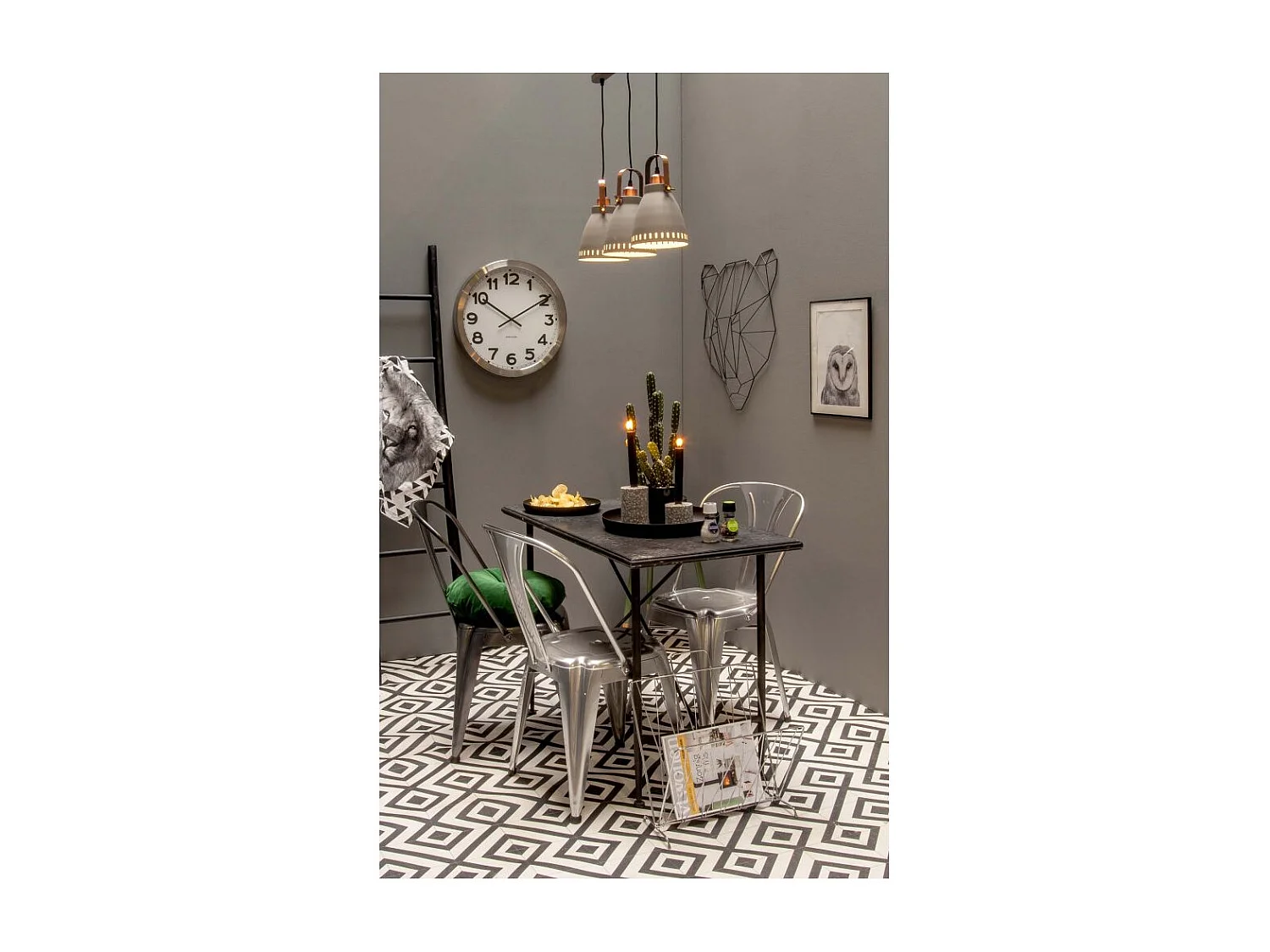 Porte mémo panthère Linéa