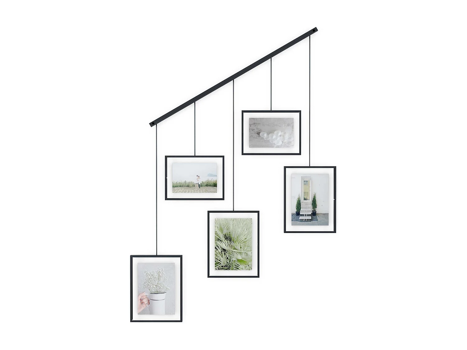Porte photos escalier 5 cadres Exhibit