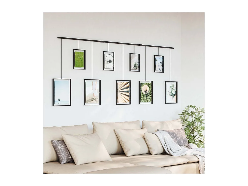 Porte photos escalier 9 cadres Exhibit