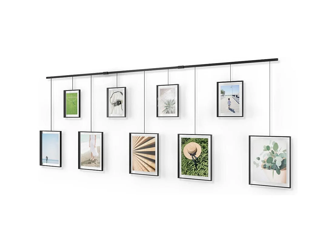 Porte photos escalier 9 cadres Exhibit