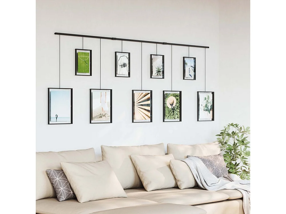 Fototür Treppe 9 Rahmen Exhibit