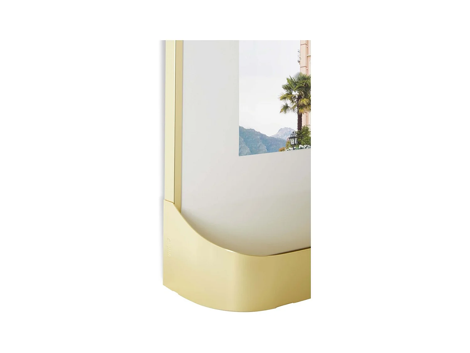 Ensemble 5 cadres photos dorés Matinée