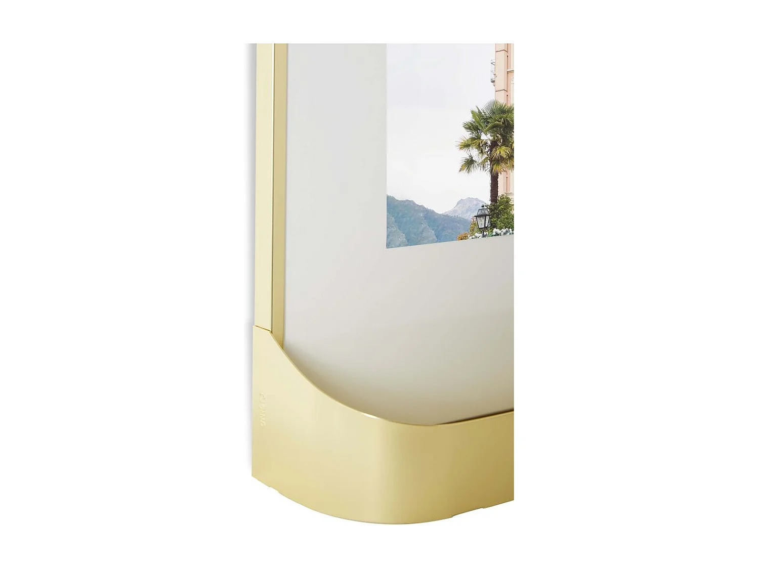 Ensemble 5 cadres photos dorés Matinée