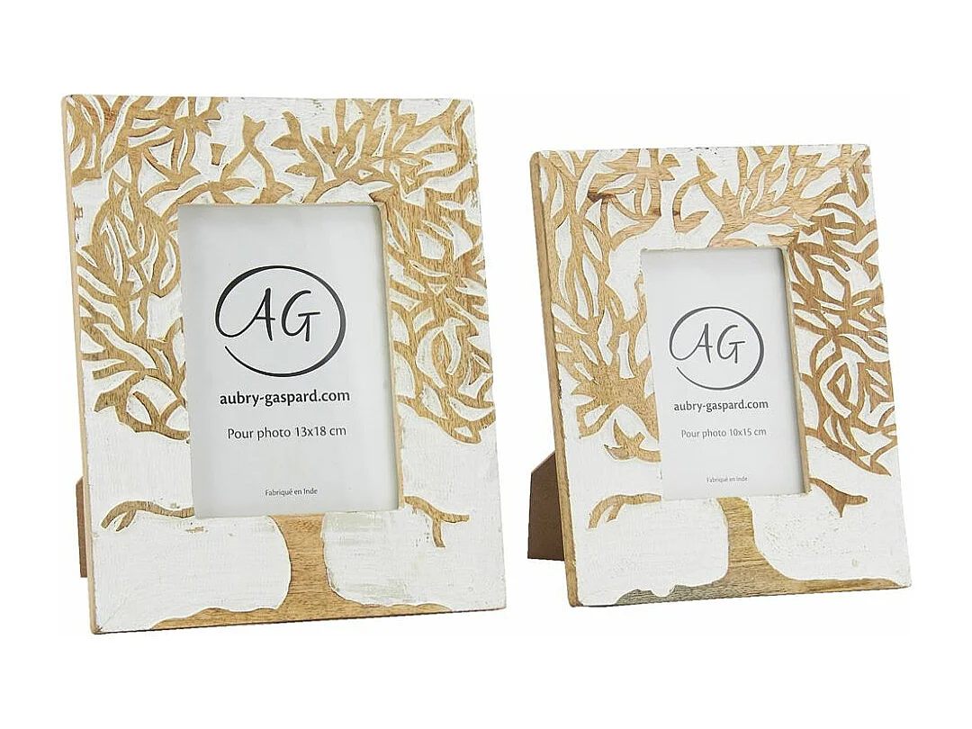 Cadre photo Arbre en manguier Pour photo 13 x 18 cm