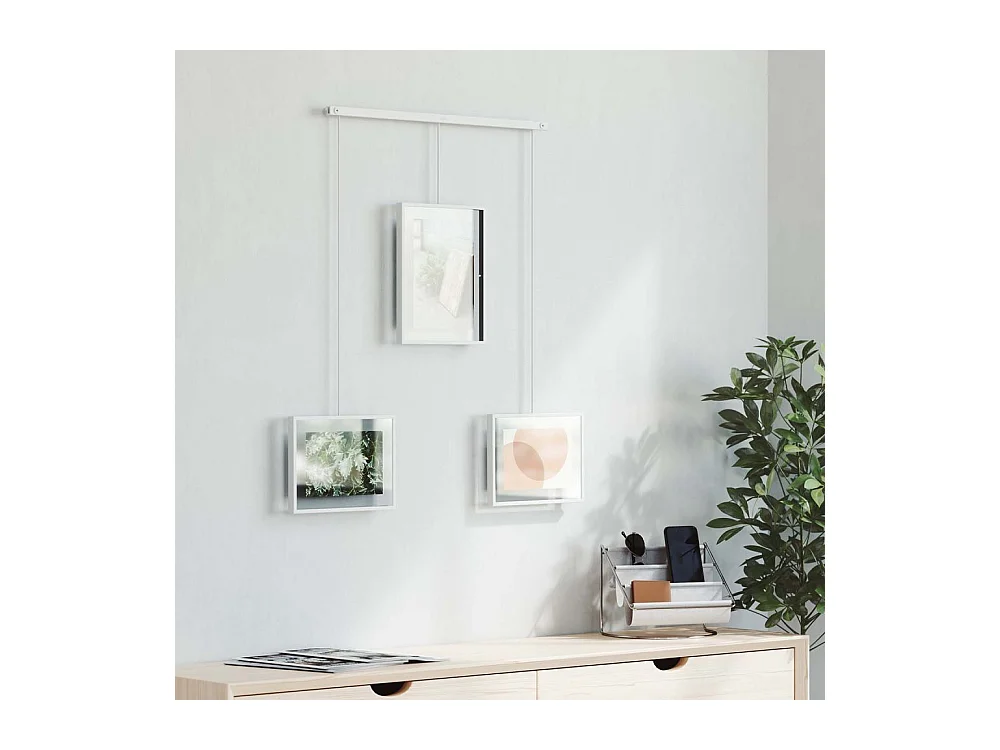 Mehrfachfotorahmen für 3 Foto "Exhibit"