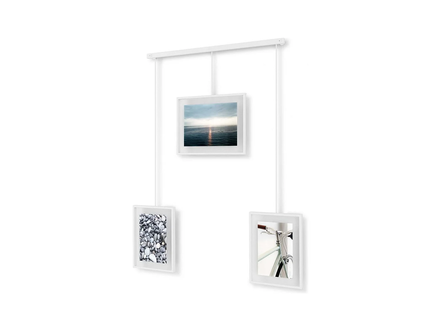 Mehrfachfotorahmen für 3 Foto "Exhibit"