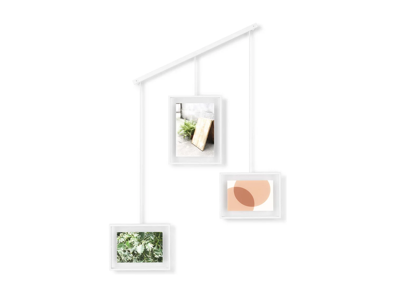 Porte photos escalier 3 cadres Exhibit