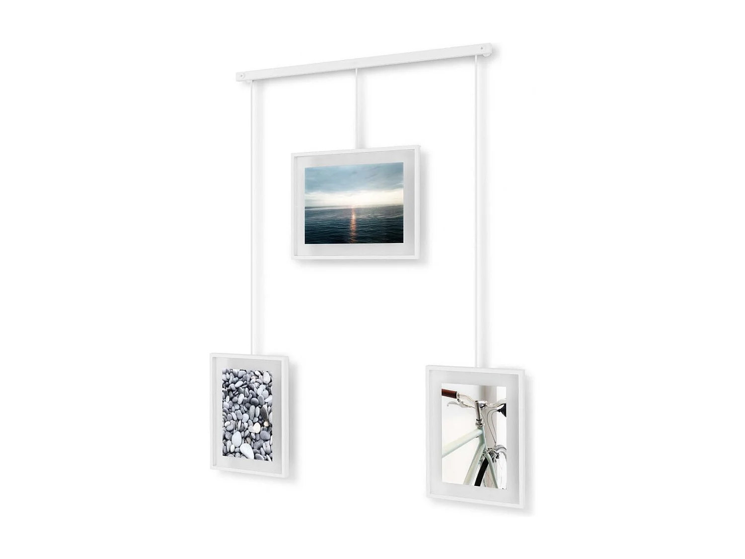 Porte photos escalier 3 cadres Exhibit